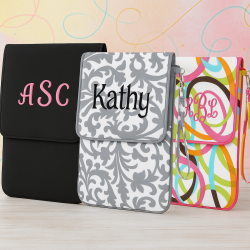 Personalized Tablet Case with Name or Initials – 4 Designs – 9"x12" Padded Sleeve