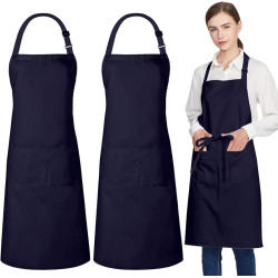 Funny Embroidered Apron – “This Bitch Can Bake” | Cotton Apron with Pockets – Unisex Kitchen Gift
