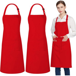 Funny Embroidered Apron – “This Bitch Can Bake” | Cotton Apron with Pockets – Unisex Kitchen Gift