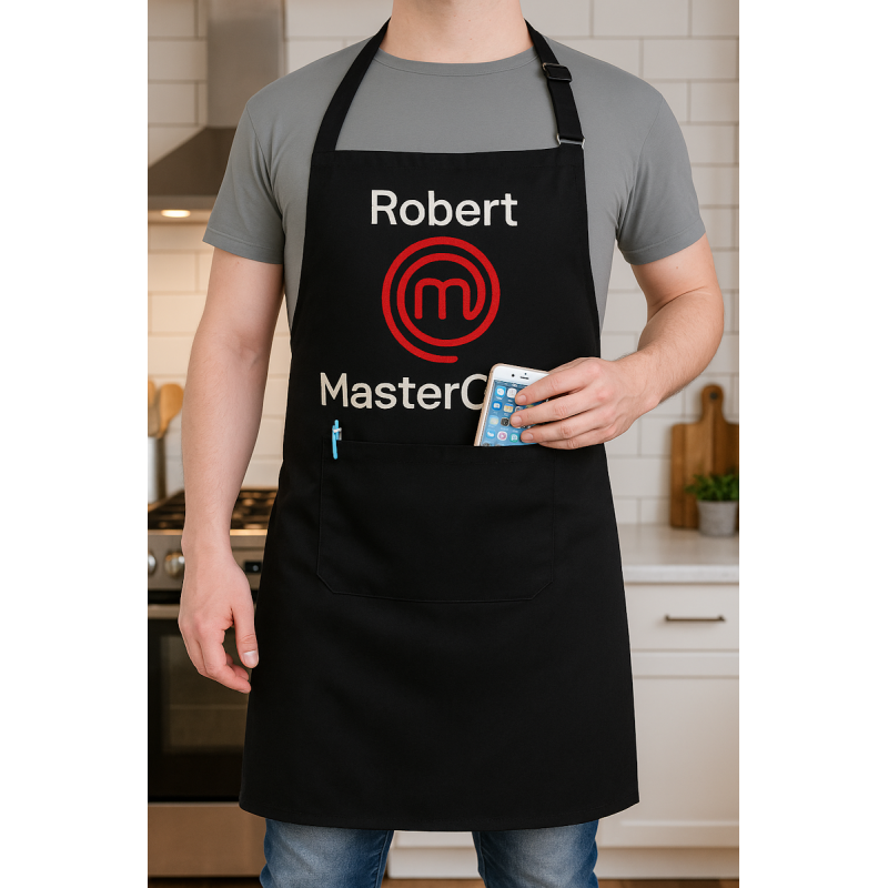 Personalized Apron Inspired by Master Chef