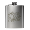 Jingle Juice Stainless Steel Flask – 8 oz Laser Engraved Holiday Flask | Funny Christmas Party Gift