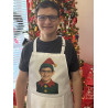 Custom Face Elf Apron | Personalized Christmas Baking Gift | Dawg Gone Gifts