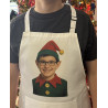 Custom Face Elf Apron | Personalized Christmas Baking Gift | Dawg Gone Gifts