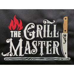 The Grill Master Apron – Personalized BBQ Hero Gear!