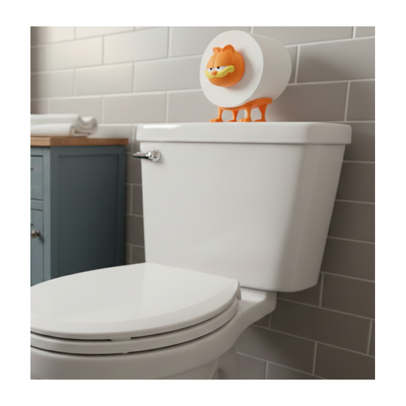 Garfield 3D Printed Toilet Paper Holder
