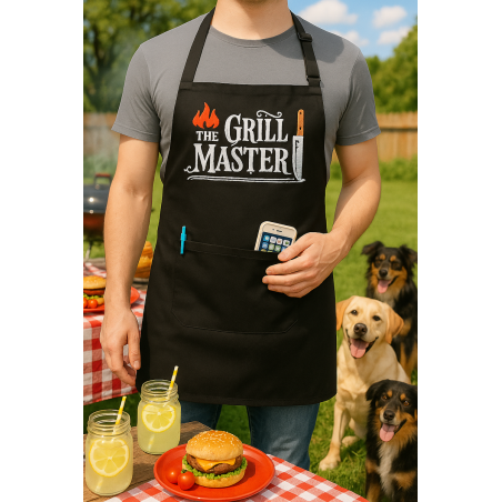 The Grill Master Apron – Personalized BBQ Hero Gear!