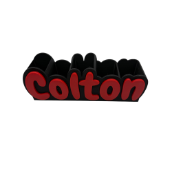 Custom Name Desk Organizer | Personalized 3D Printed Stationery Holder