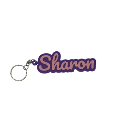 Custom Name Keychain - Personalized 3D Printed Bag Tag