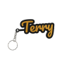 Custom Name Keychain - Personalized 3D Printed Bag Tag