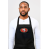 Personalized 49ers-Inspired Apron – Embroidered Football Fan Gift