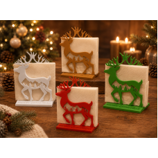 3D Printed Reindeer Christmas Napkin Holder