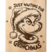Personalized “Just Waiting for Grinchmas” Rubber Wood Cutting Board Personalized “Just Waiting for Grinchmas” Rubber Wood Cutting Board