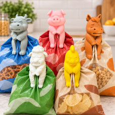 3D Printed Animal Chip Bag Clip