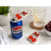 3D Printed Cherries Can Tab Opener Keychain