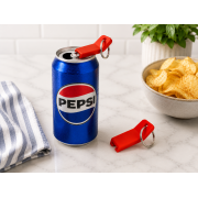 Small 3D Printed Can Tab Opener Keychain