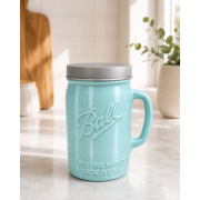 3D Printed Ball® Style Drinking Mason Jar Can Holder – With or Without Handle