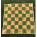 Handmade Green Floral Patchwork Baby Quilt – 36" x 36"