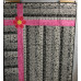 Handmade Black, White & Pink Floral Throw Quilt – 48" x 54" Handmade Black, White & Pink Floral Throw Quilt – 48" x 54"