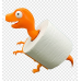 3D Printed T-Rex Toilet Paper Holder